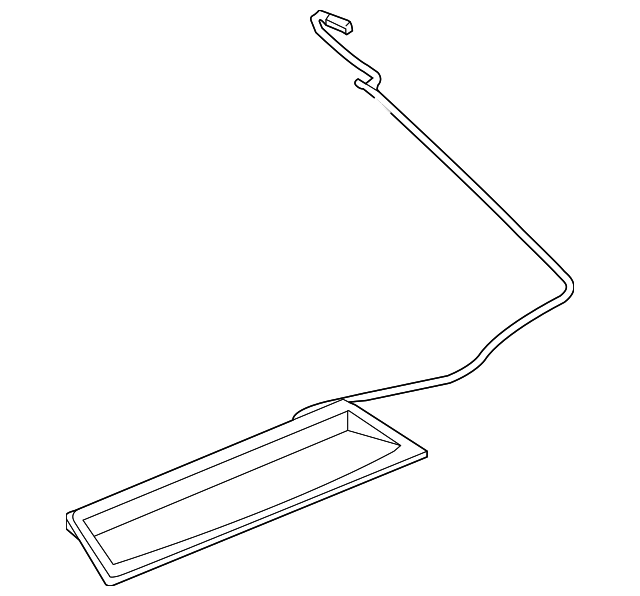 13299397 Деталь HIGH MOUNT LAMP