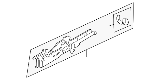 5R3Z-6310456-AA Деталь RAIL ASSY, RIGHT