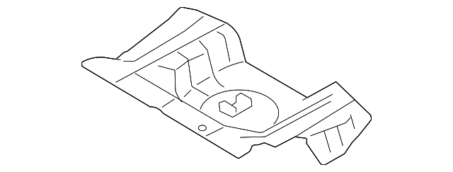 8R3Z-7611215-A Деталь REAR FLOOR PAN