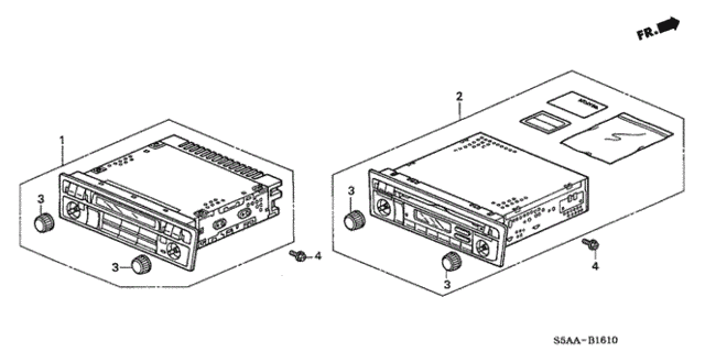 Auto Radio for 2004 Honda Civic #0