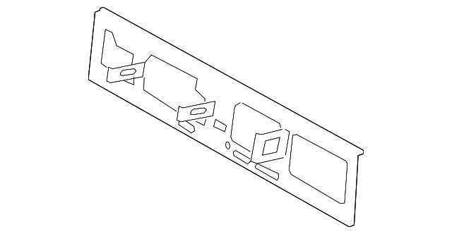 BK3Z-6151212-C ROOF RAIL, RIGHT