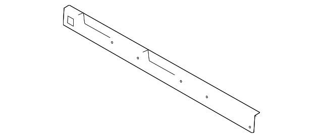 BK3Z-6151212-B ROOF RAIL, RIGHT