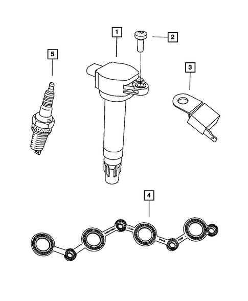 Ignition - Spark Plugs, Cables, Coils, and Glow Plugs for 2011 Jeep Patriot #0