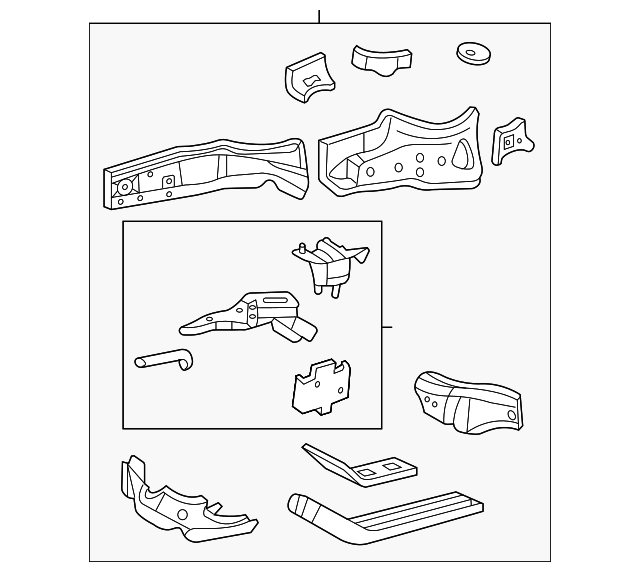 3S4Z-16054-AB Деталь APRON ASSY, RIGHT