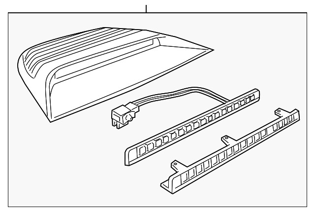 92208924 Деталь HIGH MOUNT LAMP