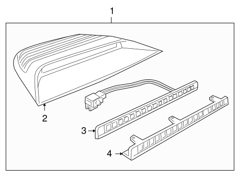 GTO HIGH MOUNTED STOP LAMP