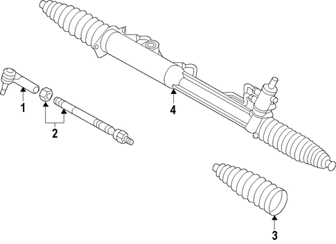 Macan STEERING GEAR & LINKAGE 2