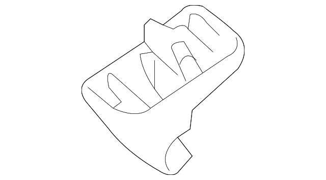 EGP500060NUG Деталь SUNVISOR CLIP, RIGHT