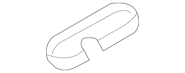EFY500090NUG Деталь SUNVISOR COVER, LEFT