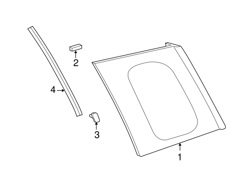 BODY/GLASS & HARDWARE for 2005 Scion xA #1