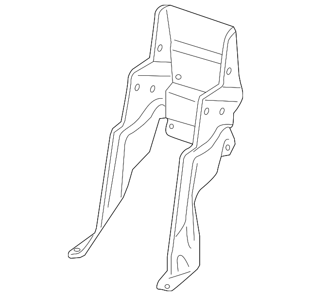 970-553-691-00 Деталь REAR SUPPORT