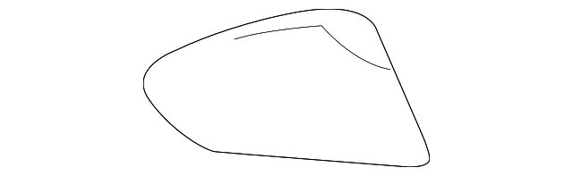 C2P21351PVJ Деталь BEZEL, RIGHT