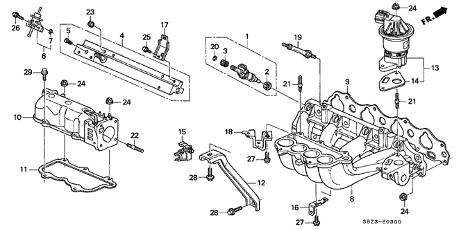 1998 Honda ACCORD COUPE LX GASKET A, IN. MANIFOLD (NIPPON LEAKLESS) - (17105PAAL01) 1998 Honda ACCORD COUPE LX GASKET A, IN. MANIFOLD (NIPPON LEAKLESS) - (17105PAAL01)