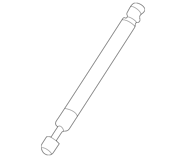 5S4Z-61406A10-A SUPPORT CYLINDER, RIGHT
