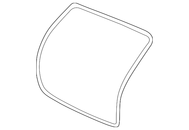 YS4Z6142410AA WEATHERSTRIP