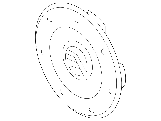 8A4Z-1130-A Деталь CENTER CAP