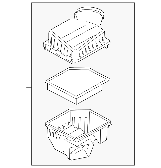 7R3Z-9600-E Деталь AIR CLEANER ASSY
