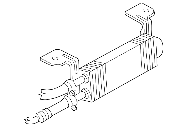 F87Z-3D746-AA Деталь POWER STEERING COOLER