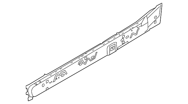 8S4Z-5410114-A Деталь FLOOR SIDE RAIL, RIGHT