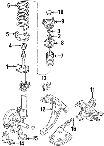 Villager SUSPENSION COMPONENTS 2