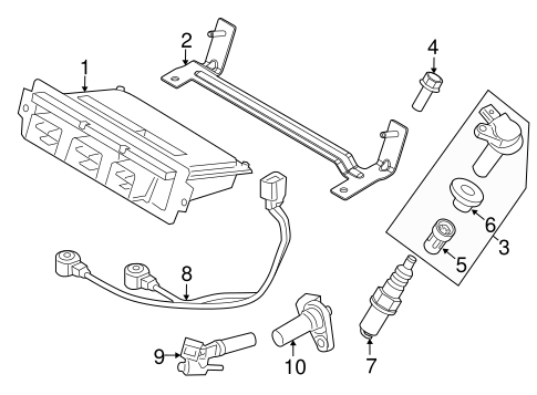 Electrical/Ignition System for 2012 Ford Explorer #1