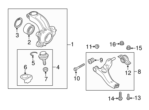 Transit Connect SUSPENSION COMPONENTS 2