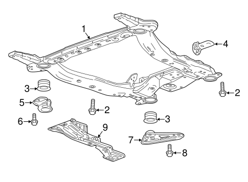 Rear Suspension/Rear Suspension for 2019 Buick Regal Sportback #2