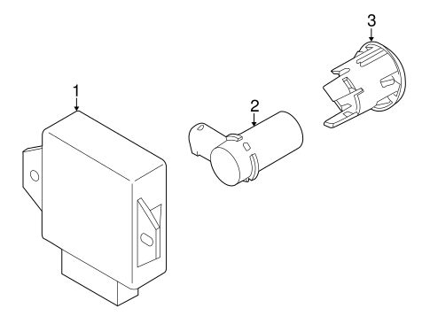 Electrical/Parking Aid for 2013 Ford Transit Connect #2