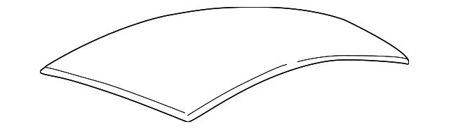 XF4Z5450202AA Деталь ROOF PANEL