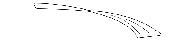 YF4Z5442220AA Деталь REAR HEADER