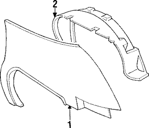 Lumina APV FENDER & COMPONENTS
