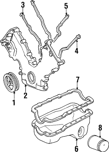 Thunderbird ENGINE PARTS