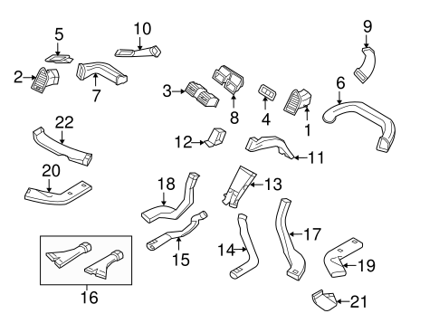 XC60 DUCTS