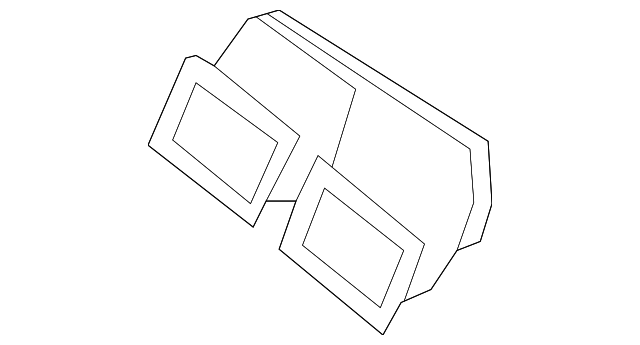 30791373 Деталь CENTER DUCT