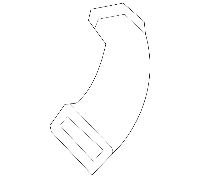 30755633 Деталь DEFROSTER DUCT, RIGHT