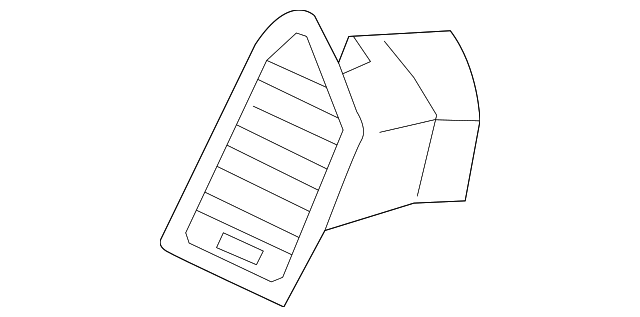 39816573 Деталь VENT GRILLE, LEFT