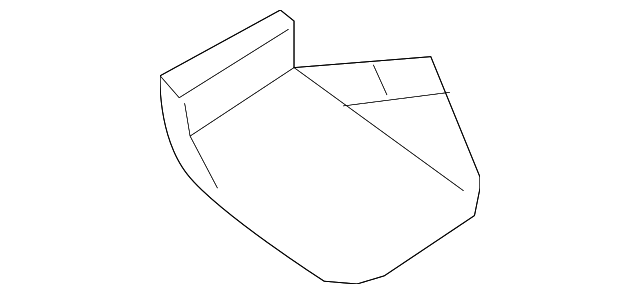 30767290 Деталь SIDE DUCT, RIGHT