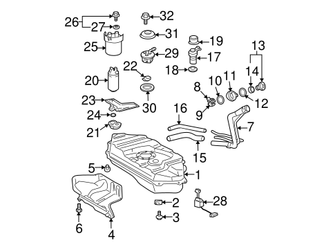 ELECTRICAL/SENDERS for 2005 Scion xB #1