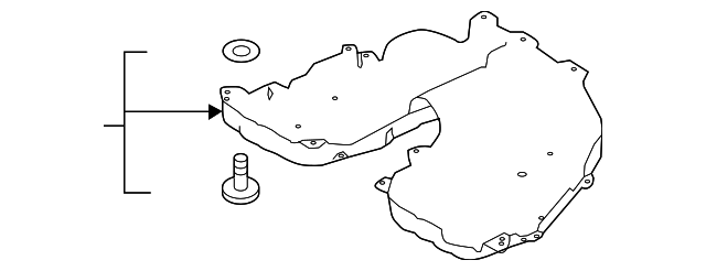 LR071011 Деталь TANK SHIELD