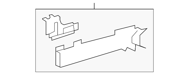 C2P12229 Деталь LOWER RAIL, RIGHT