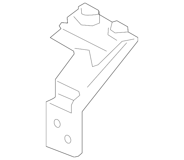 C2P24754 Деталь FENDER MTG BKT, LEFT