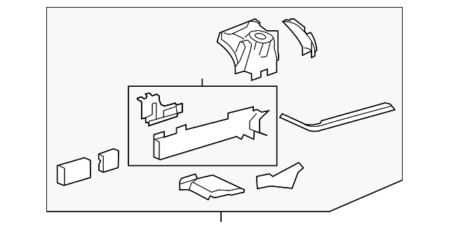 C2P18769 Деталь APRON/RAIL ASSY, LEFT