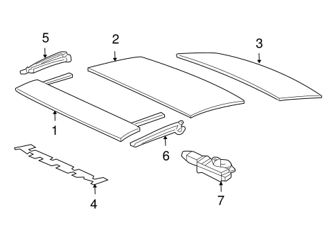 BODY/SUNROOF for 2007 Scion tC #1