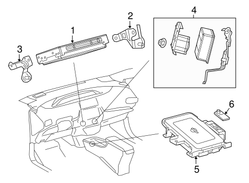 ELECTRICAL/COMMUNICATION SYSTEM COMPONENTS for 2016 Toyota Prius #1