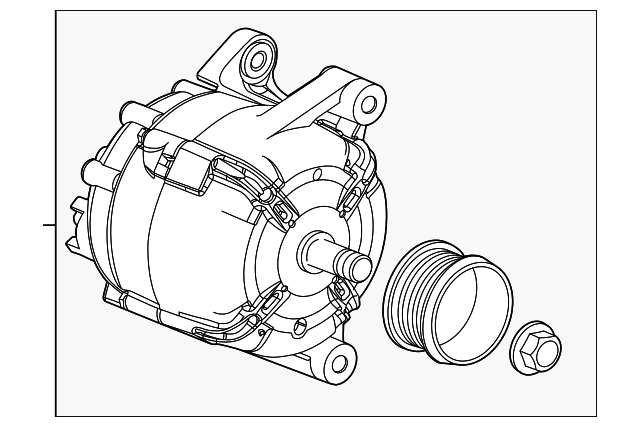 13579666 Деталь ALTERNATOR