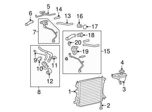 Mustang RADIATOR & COMPONENTS