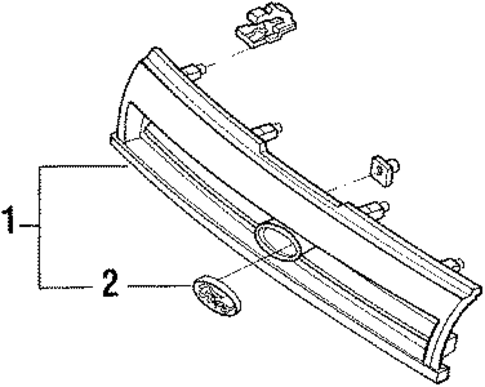 Festiva GRILLE & COMPONENTS