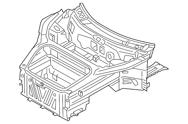 99150198100GRV Деталь FT INR STRUCTURE