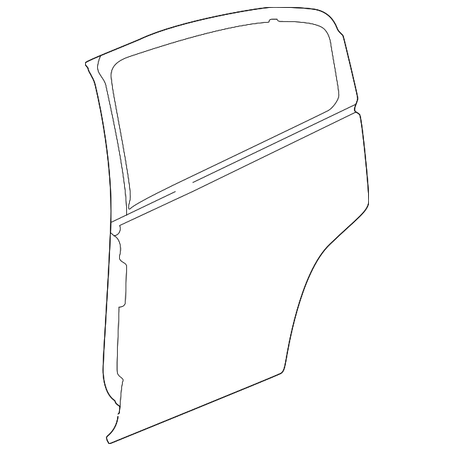 22726029 Деталь DOOR FRAME ASSY, RIGHT