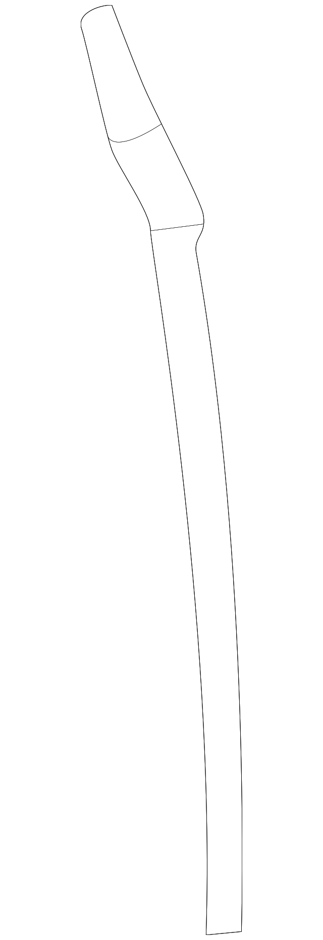 22701289 Деталь FRONT W'STRIP, LEFT